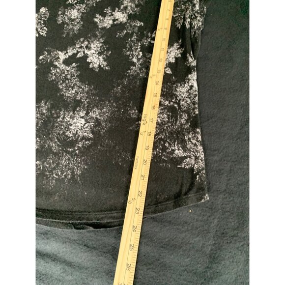 Simply Vera Vera Wang Womens Floral Print Top Size Petite Large - Picture 5 of 10